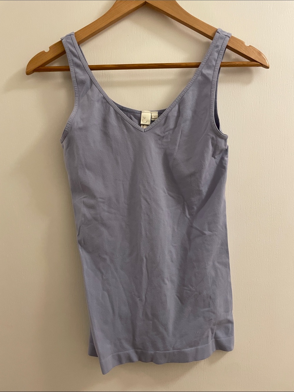 Sleeveless Lavender V-Neck Tank Top